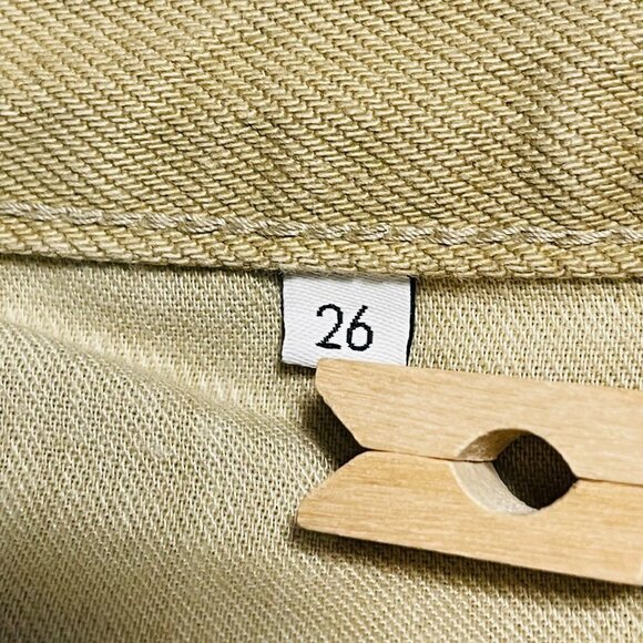 Boyish Tommy Jean in The Crowd Size 26 High Rise Straight Leg Crop Button Fly - Picture 6 of 15